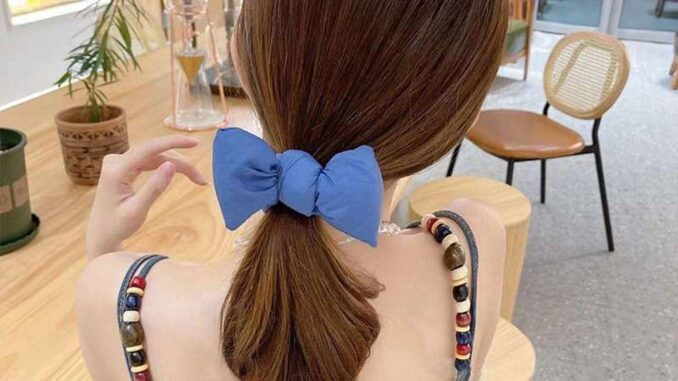 Mxmusty ยางมัดผมหางม้า ผ้าฝ้าย น่ารัก สําหรับผู้หญิง
