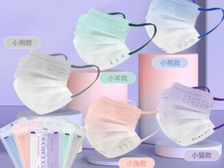 หน้ากากอนามัย ลายการ์ตูน สําหรับผู้ใหญ่ (1 กล่อง 10 ชิ้น)