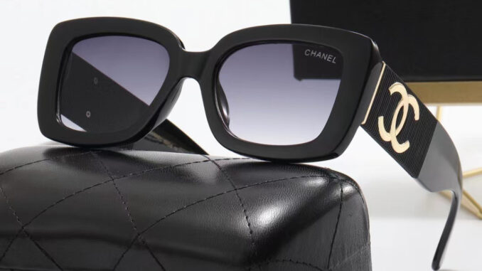 Chan ใหม่ แว่นตากันแดด ไร้กรอบ สตรีทแฟชั่น แนวเรโทร สําหรับผู้หญิง 3158 UV400 2023