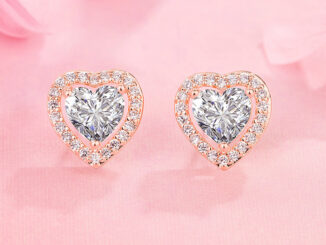 ต่างหู s925 earrings รุ่น Full Heart เต็มดวง ผู้หญิง ต่างหูแฟชั่น ของขวัญ เครื่องประดับ minimal
