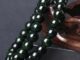 สร้อยข้อมือ ลูกปัดหินทราย สีเขียวธรรมชาติ 6-12 มม. DIY สําหรับผู้ชาย ผู้หญิง