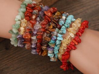 Arin สร้อยข้อมือกําไลข้อมือลูกปัดหินอเมทิสต์