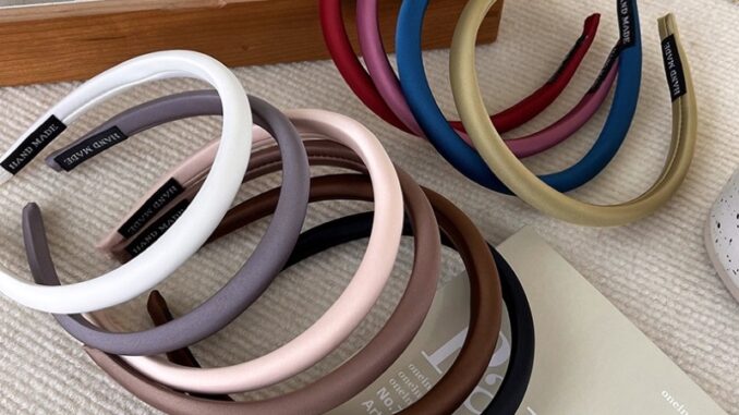 [พร้อมส่งในไทย] ที่คาดผมแฟชั่นเกาหลีงานผ้าซาตินเงา สีสวยสด คาดไม่เจ็บหัว ไม่ลอก ไม่ขาดง่าย หลากหลายสี รับประกันคุณภาพ