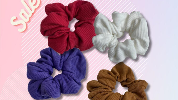 GoodLucky (Donut) ยางโดนัท ผูกผม น่ารักสดใส คัดสีมาแต่สีน่ารัก