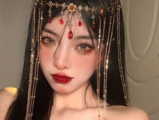 HB-10พร้อมส่งในไทย สร้อยแต่งผมผู้หญิง สวยอลังการมากๆงานดี  สินค้าสต็อคในไทยพร้อมส่ง