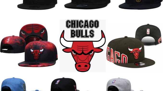 หมวกเบสบอล ป้ายโลโก้ NBA Chicago Bulls โลหะ ปรับได้ แฟชั่นคลาสสิก สําหรับผู้ชาย และผู้หญิง