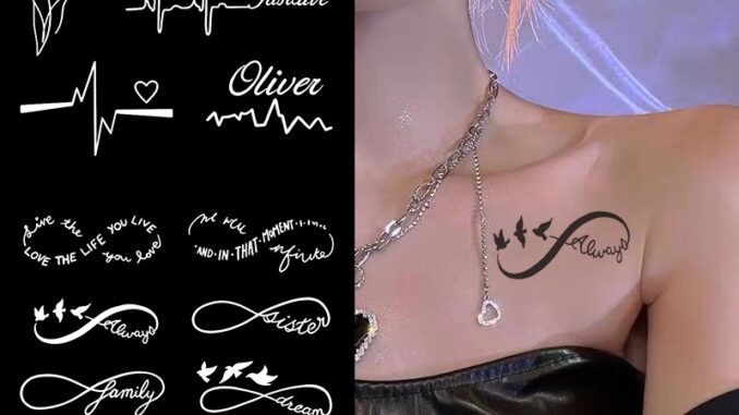 【COCO Magic tattoo】สติกเกอร์รอยสักชั่วคราว กึ่งถาวร กันน้ํา ติดทนนาน 15 วัน 18 ซม.*11 ซม.