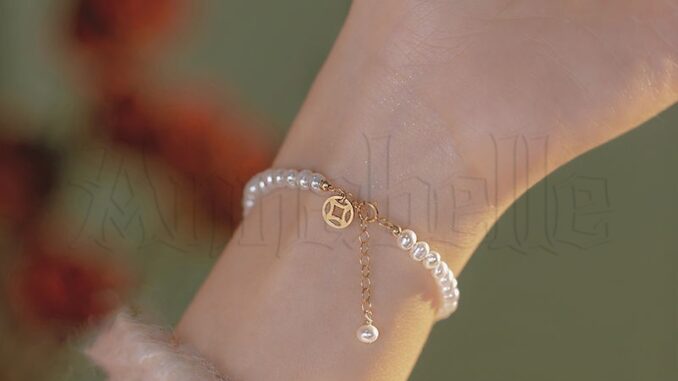 เครื่องประดับ สร้อยข้อมือ จี้ไข่มุกนําโชค หรูหรา สไตล์จีน เรโทร สําหรับผู้หญิง เครื่องประดับ สร้อยข้อมือ จี้ไข่มุกนําโชค หรูหรา สไตล์จีน เรโทร สําหรับผู้หญิง