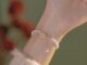 เครื่องประดับ สร้อยข้อมือ จี้ไข่มุกนําโชค หรูหรา สไตล์จีน เรโทร สําหรับผู้หญิง