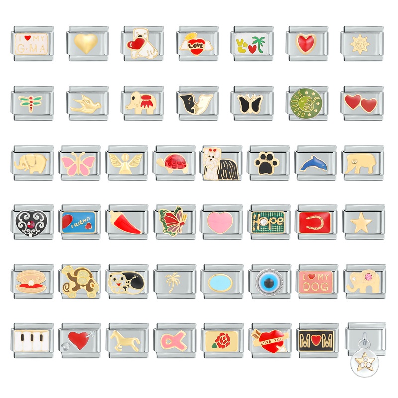 โมดูลสร้อยข้อมือ เครื่องประดับแฟชั่น สไตล์เรโทร Diy
