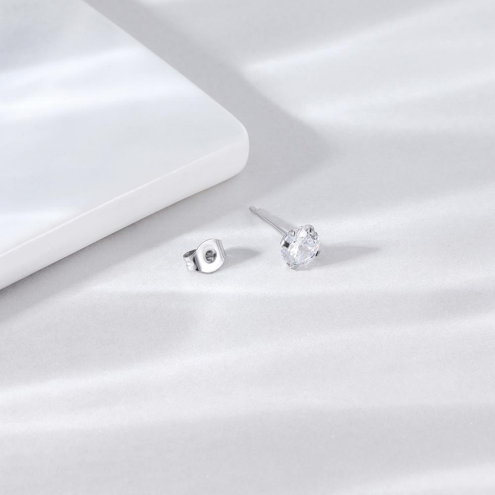 1 ชิ้น 3/4/5/6/7/8 มม. สี คริสตัล ต่างหูสตั๊ด สเตนเลส กระดูกอ่อน ต่างหู Tragus Conch Helix เจาะ ต่างหูสตั๊ด