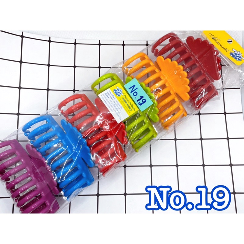 1️⃣9️⃣  ของแทเ  กิ๊บหนีบผม ระฆังคู่ No.19 (เซ็ต 6 ชิ้น)  พร้อมส่ง #FCC