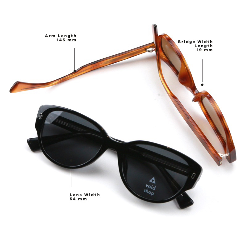 3.3 ♥ SALTY แว่นกันแดด Unisex เลนส์ Polarized | UV400 กันแดดได้จริง จาก VOIDEYEWEAR