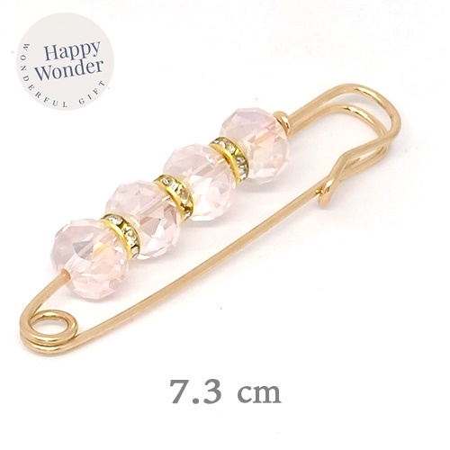 32 แบบ เข็มกลัด  ประดับเพชร มุก สีทอง สีเงิน  ปรับเอวกางเกง ชุดที่ 1