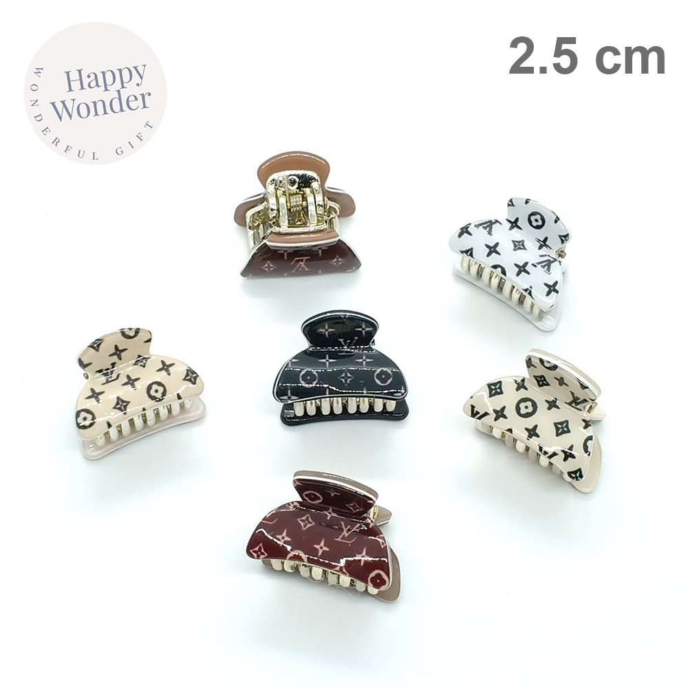 47แบบ กิ๊บหนีบผม ตัวเล็ก 2.5  - 4.4 cm กลิตเตอร์ มุก ดอกไม้ ลายจุด น่ารัก สไตล์ญี่ปุ่น