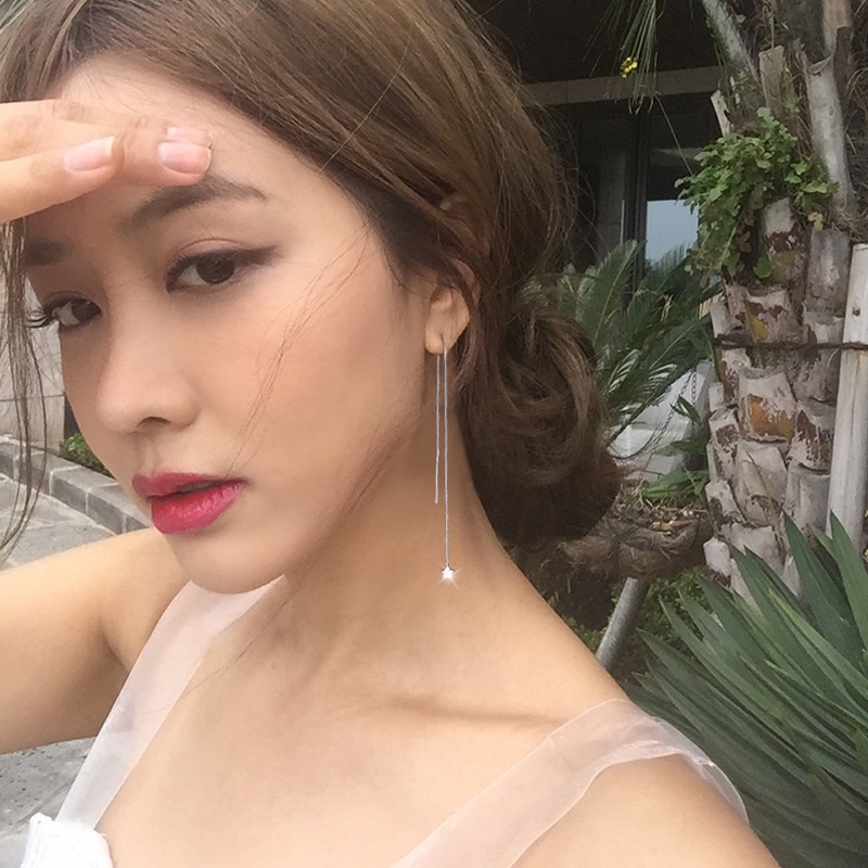50 แบบ อิตาลี เงิน 925 เดิม ต่างหูสำหรับผู้หญิง เครื่องประดับต่างหูแฟชั่นเกาหลี  ED009