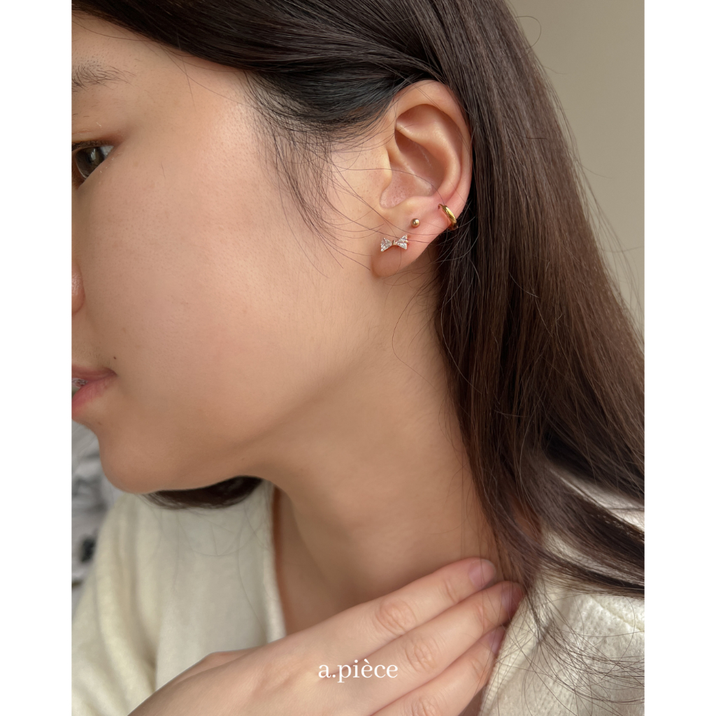 A.piece  จิวเซ็ต จิวแสตนเลส [stainless steel] bow set