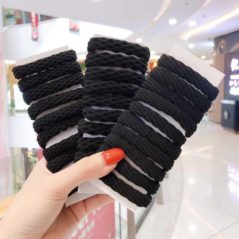 A262 สั่งขั้นต่ำ 10 ชิ้น ยางรัดผมหนานุ่ม ยืดหยุ่นดี เส้นละ 1 บาท พร้อมส่ง