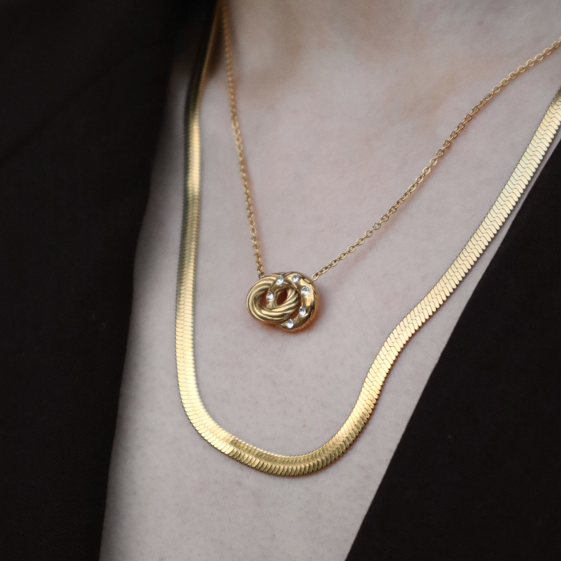 Adornment Club - Claire Necklace สร้อยคอ l nickel free, waterproof, long-lasting