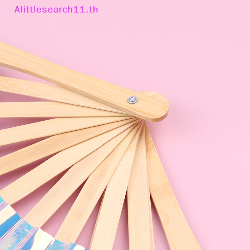 Alittlesearch11 พัดเลเซอร์ไม้ไผ่ PVC 33 ซม. สําหรับถ่ายภาพ