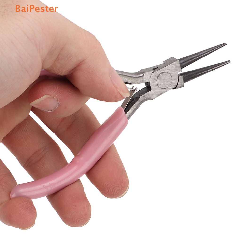[BaiPester] คีมตัดลูกปัด ทรงกลม ขนาดเล็ก สําหรับทําเครื่องประดับ