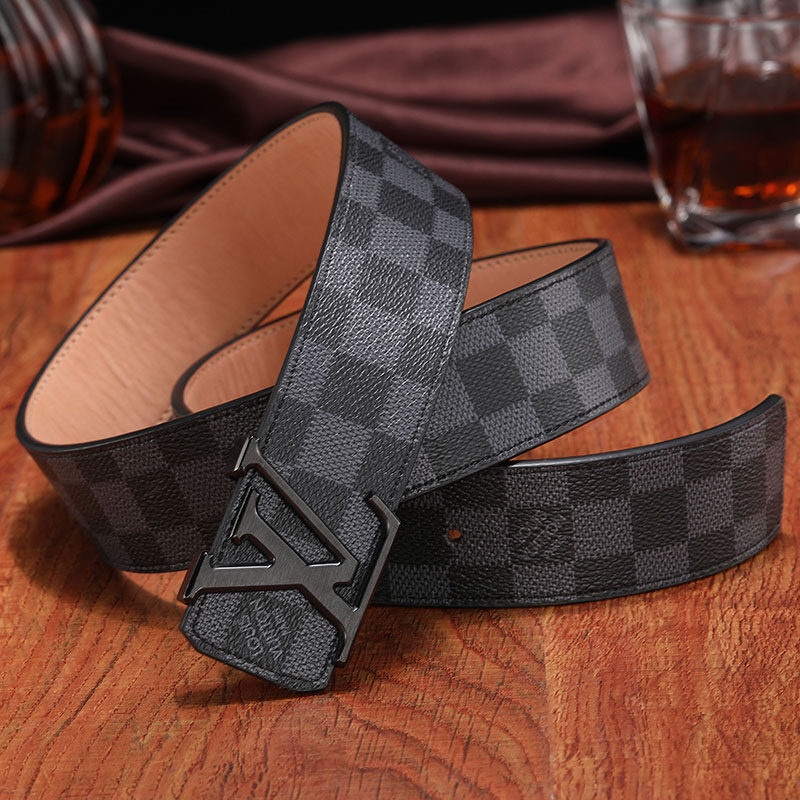 (Belt)HOT Lv เข็มขัดแฟชั่น สไตล์คลาสสิก สําหรับผู้ชาย