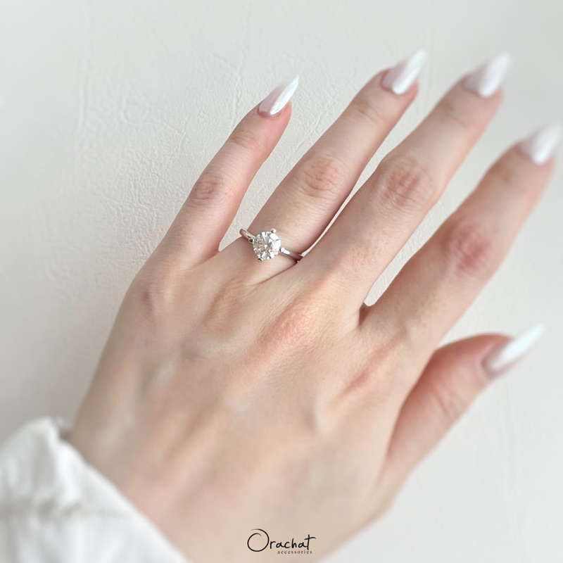 Betty 100 H&A ring. (แหวนเงินแท้ ใส่ลุยได้ไม่ต้องระวัง ไม่ลอก ไม่ดำ)