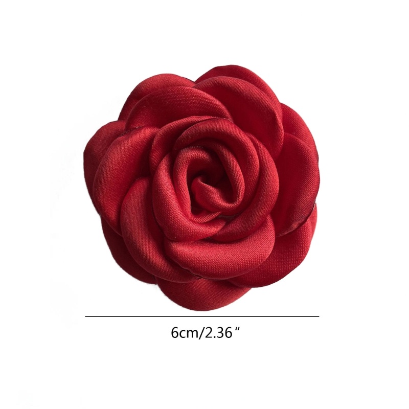 Boom Camellia เข็มกลัดผู้หญิง เข็มกลัดปกเสื้อ เครื่องประดับชุด Camellia Corsage Pin