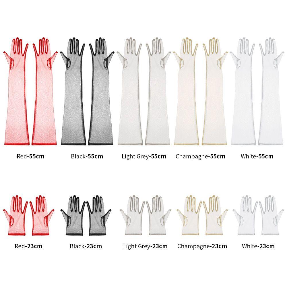 Cactu ถุงมือแฟชั่น แบบบางพิเศษ สําหรับเจ้าสาว 1 คู่