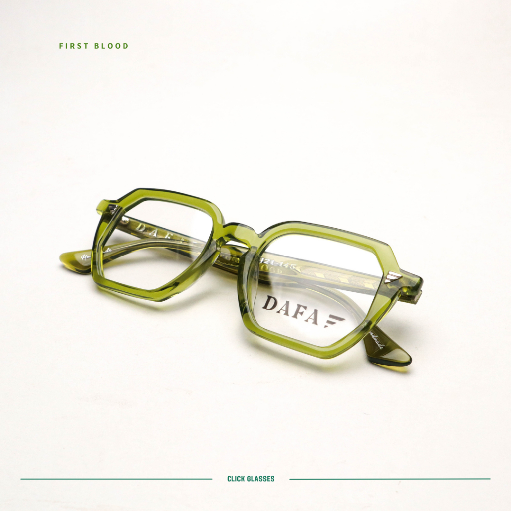 DAFA โมเดล FIRST BLOOD กรอบแว่นสายตา แว่นกรองแสง Click glasses