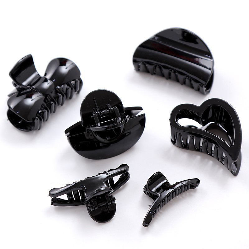 DIY small clip banana ponytail clip hair tool manual hair accessories material accessories twist hairpin hairpin catch clip