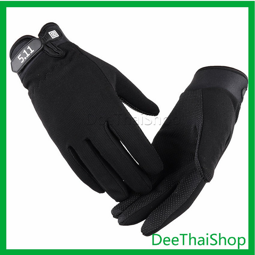 Dee Thai A687 ถุงมือมอเตอร์ไซค์ รุ่น 5.11 ไบค์เกอร์ ถุงมือขี่กลางแจ้ง Non-slip gloves
