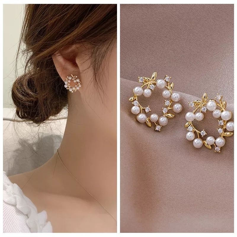 EAR11 ต่างหูสไตล์เกาหลี ต่างหูแฟชั่นเกาหลี พร้อมส่งในไทย