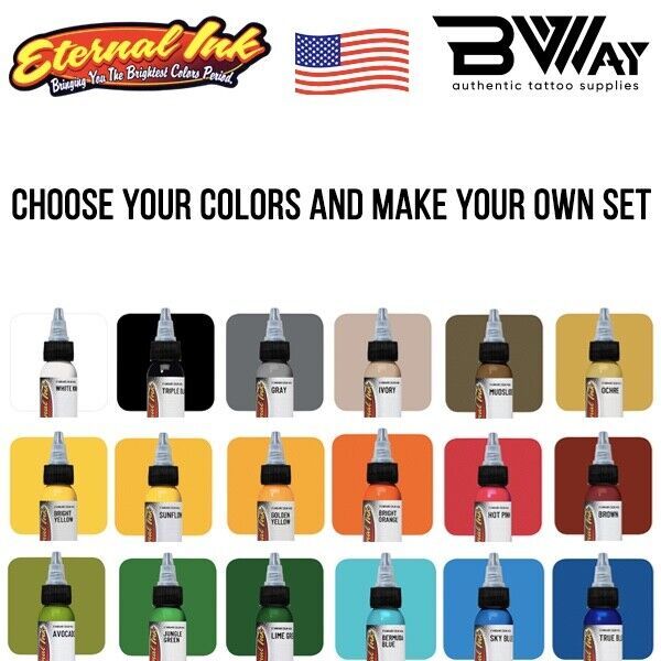 ETERNAL TATTOO INK หมึกสักอีเทอนอล ขนาด 10 ml.