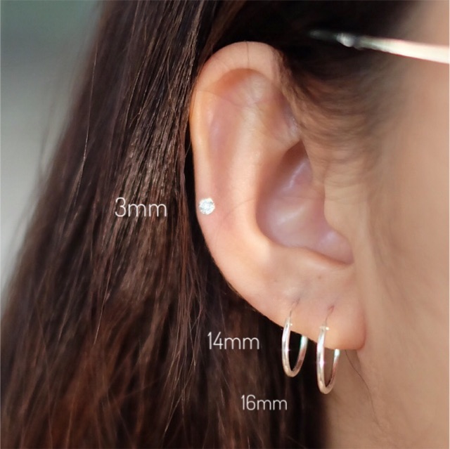 Earring silver925 ต่างหูเงินแท้