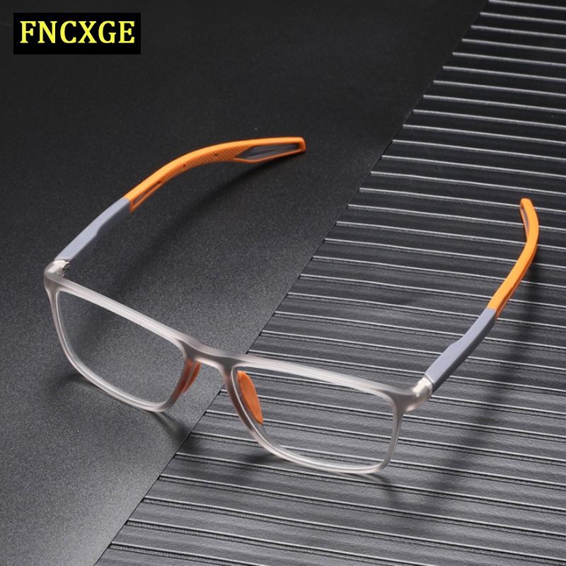 FNCXGE แว่นสายตายาว สายตายาว +100 ถึง+400 แว่นอ่านหนังสือ เลนส์กรองแสง รุ่น กรองแสงคอมมือถือ