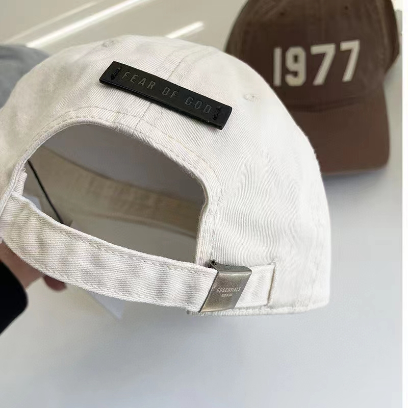Fog 1977 ESSENTIALS หมวกเบสบอลแฟชั่น สไตล์ฮิปฮอป ยุโรปและอเมริกา สําหรับผู้ชาย และผู้หญิง