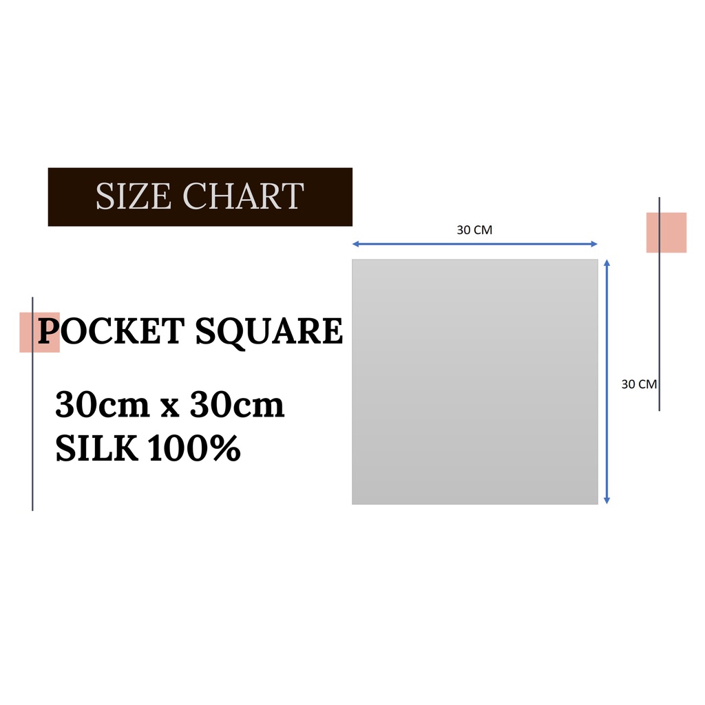 GIORGIO DEL SARTO Silk White T Pocket Square ผ้าเสียบสูทไหม 100%Silk