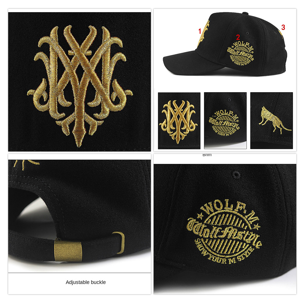 Gaseryo หมวกเบสบอล  K-pop ชายหมวก Snapback กลางแจ้ง, หมวก Hiphop สีขาวสีดำ,