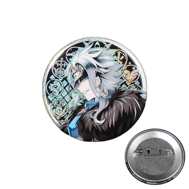 Genshin เข็มกลัด ลาย Fatui Knave childe Damselette badge