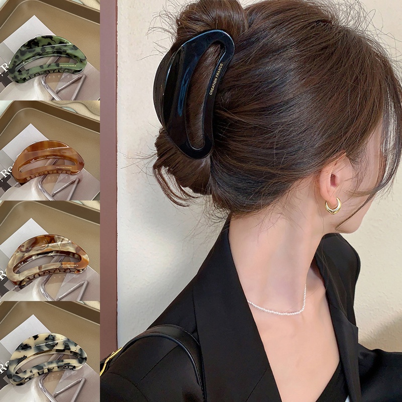 Glamorous ยางรัดผม พิมพ์ลายเสือดาว 9.5 ซม. สําหรับผู้หญิง และเด็กผู้หญิง