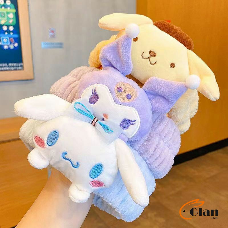 Glanxuan พวงSANRIO ที่คาดผมตุ๊กตา คาดแต่งหน้า คาดเก็บผมเวลาล้างหน้า พร้อมส่ง Hair Band