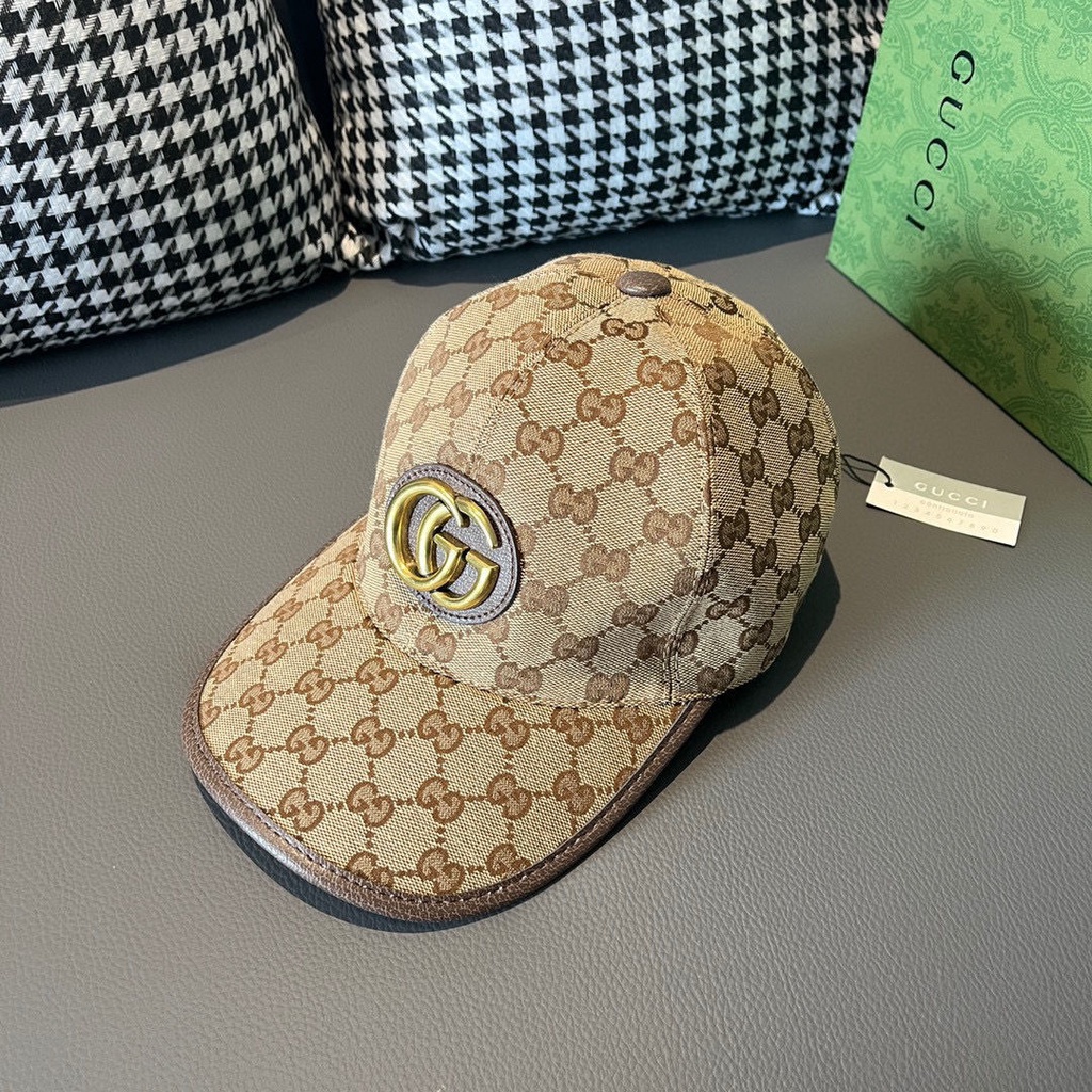 Gucci หมวกเบสบอล กันแดด เข้ากับทุกการแต่งกาย แฟชั่นทันสมัย สําหรับผู้ชาย และผู้หญิง