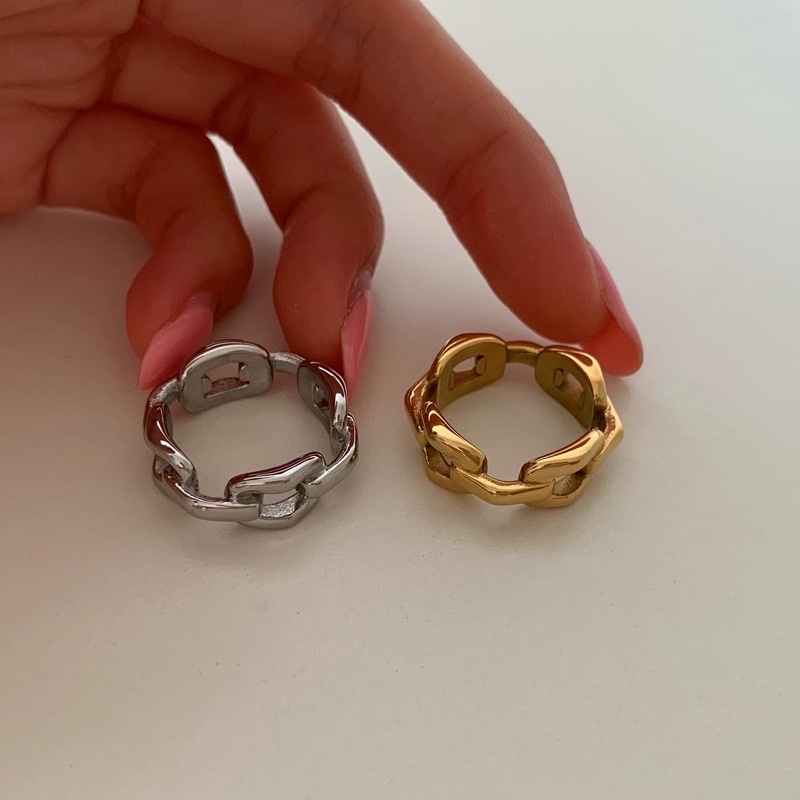 HER OBJECTIVE_HER ROCK CHAIN RING