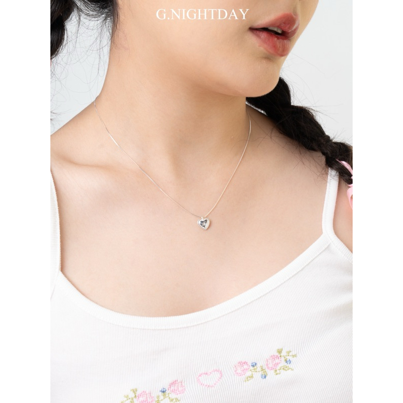 Harmony necklace สร้อยคอหัวใจเงินแท้ S925 วาเลนไทน์ valentine