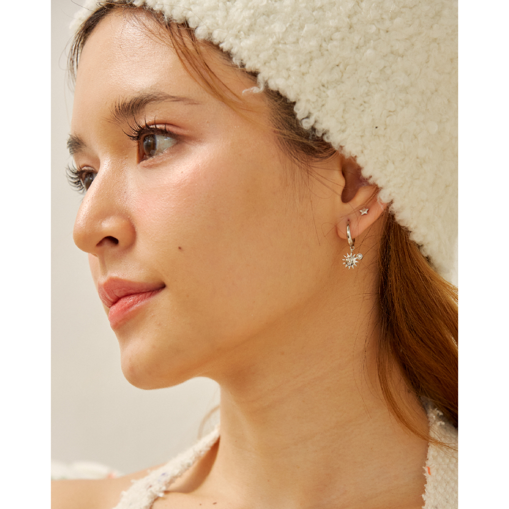 Julys - sunbeam moonbeam earrings