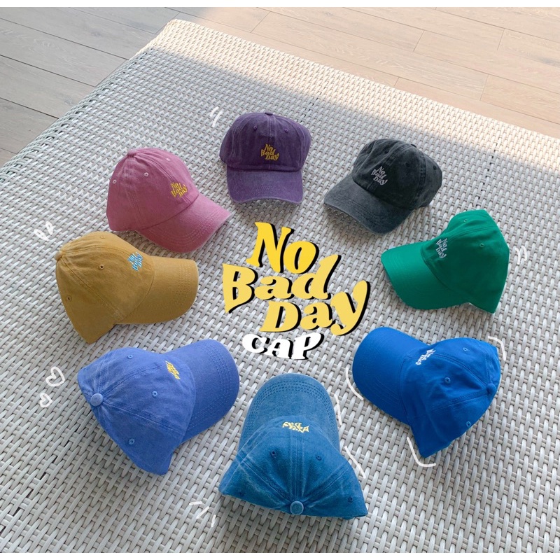 Kalamel หมวกแก๊ปแฟชั่น No bad day cap