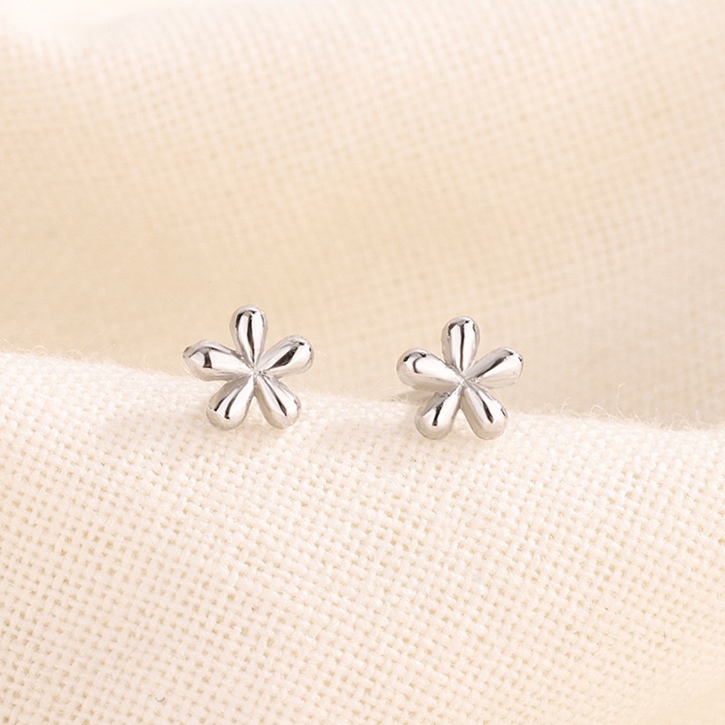 LLRB | ต่างหูเงินแท้ 925 ดอกไม้จิ๋ว 3 mm
