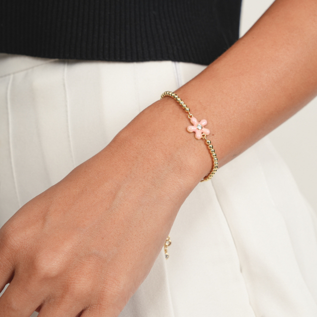 Lapaire l Candy flower bracelet