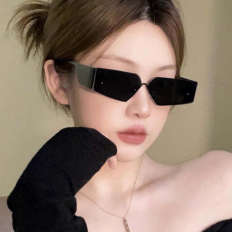 Lcyy2023 ใหม่ แว่นตากันแดด ไร้กรอบ /9327